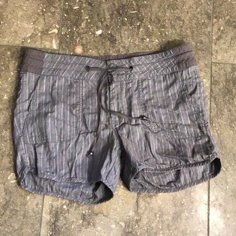 Prana Organic Cotton and Hemp shorts, 12, gray